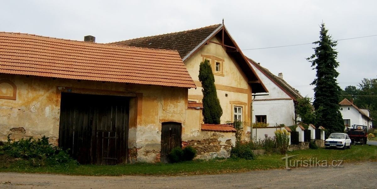 Nová Ves w pobliżu miejscowości Mladá Vožice