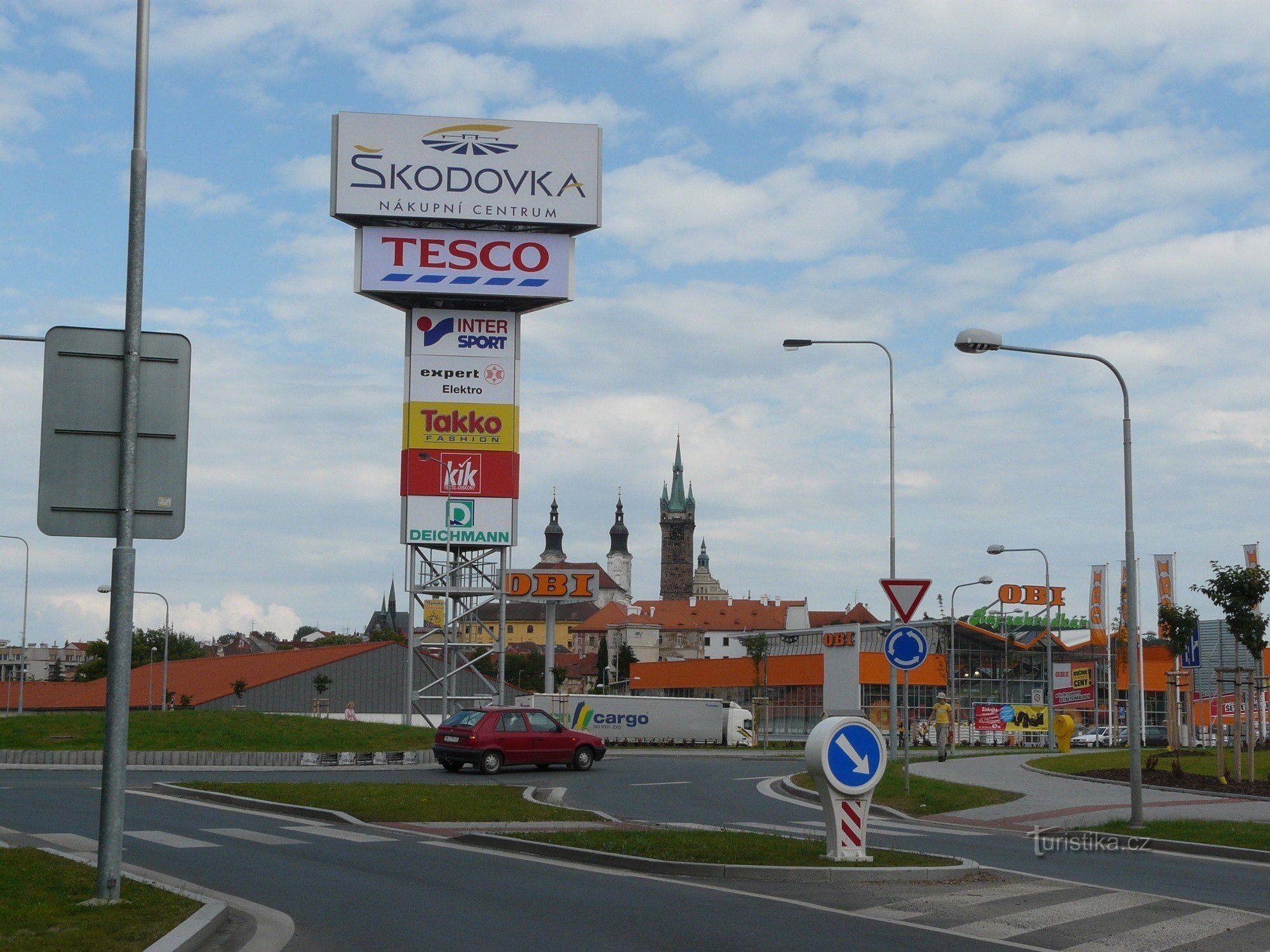 nya landmärken i städerna