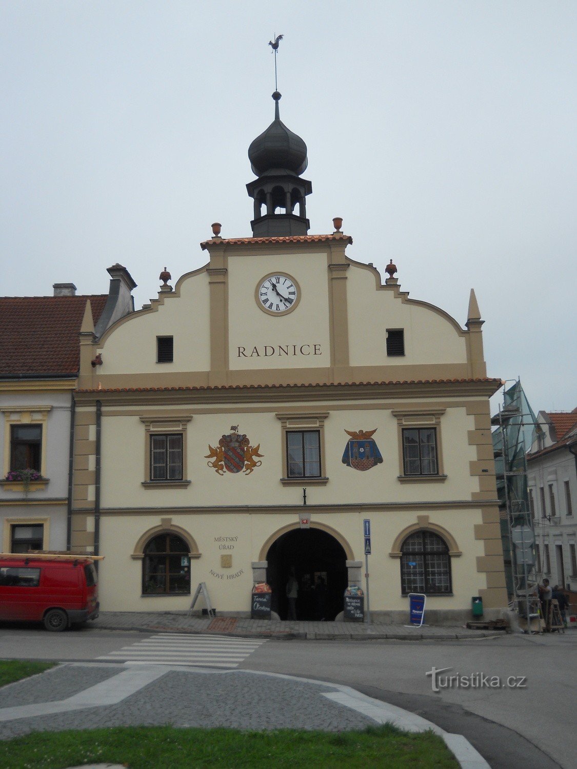 Nieuwe kastelen - stadhuis