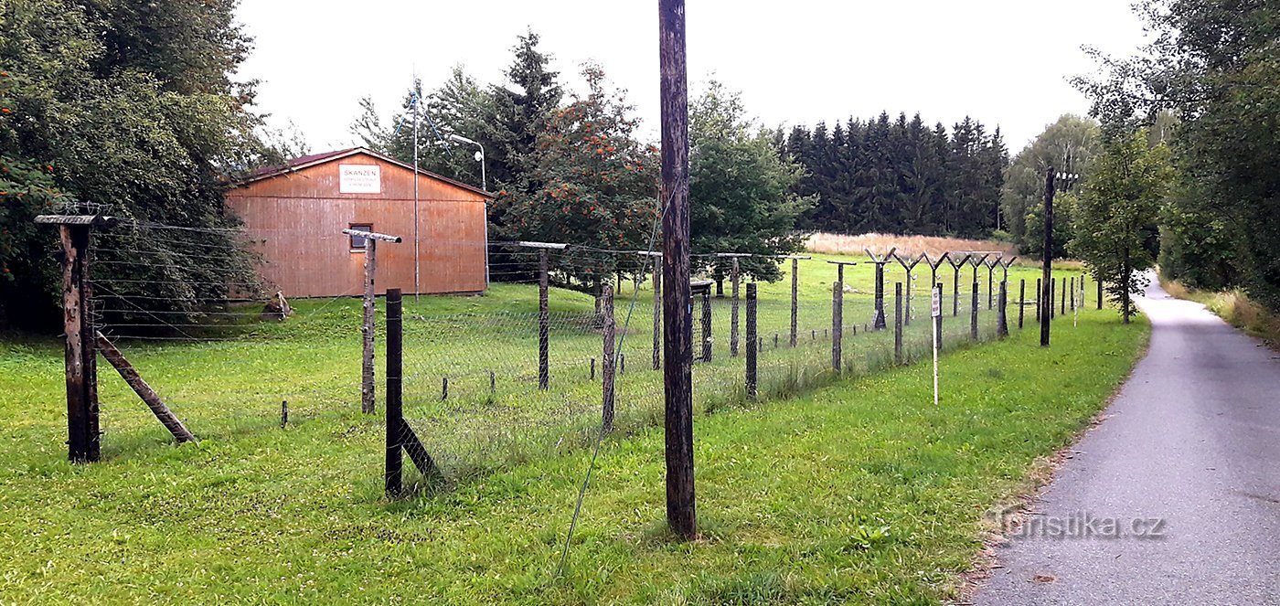 Nové Hrady - Muzej na prostem zaščite državne meje in železne zavese