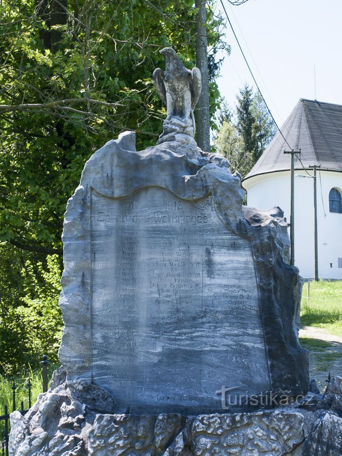 Нове Лосины – Памятник павшим