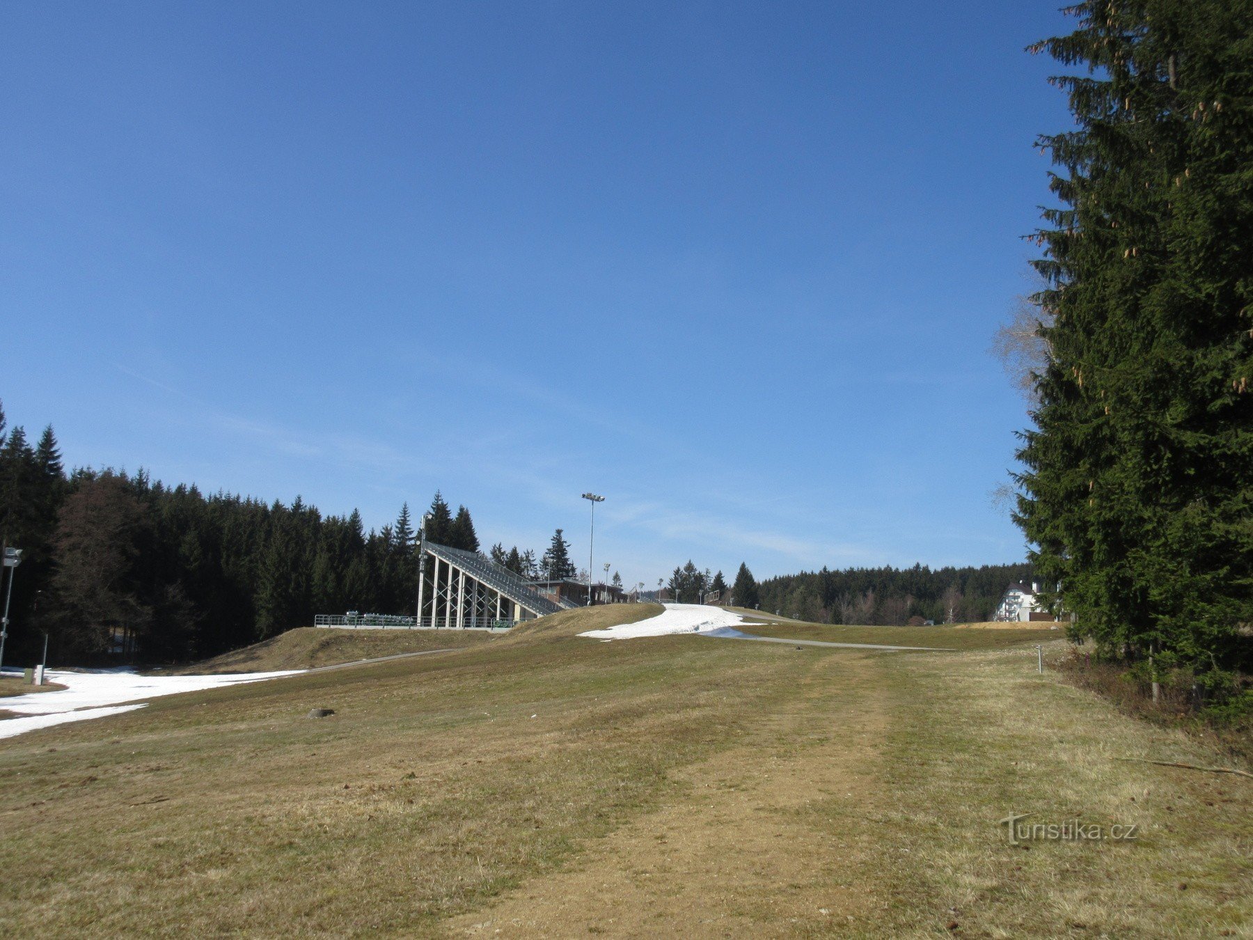 Nové Město – biathlon complex Vysočina arena and the history of winter sports