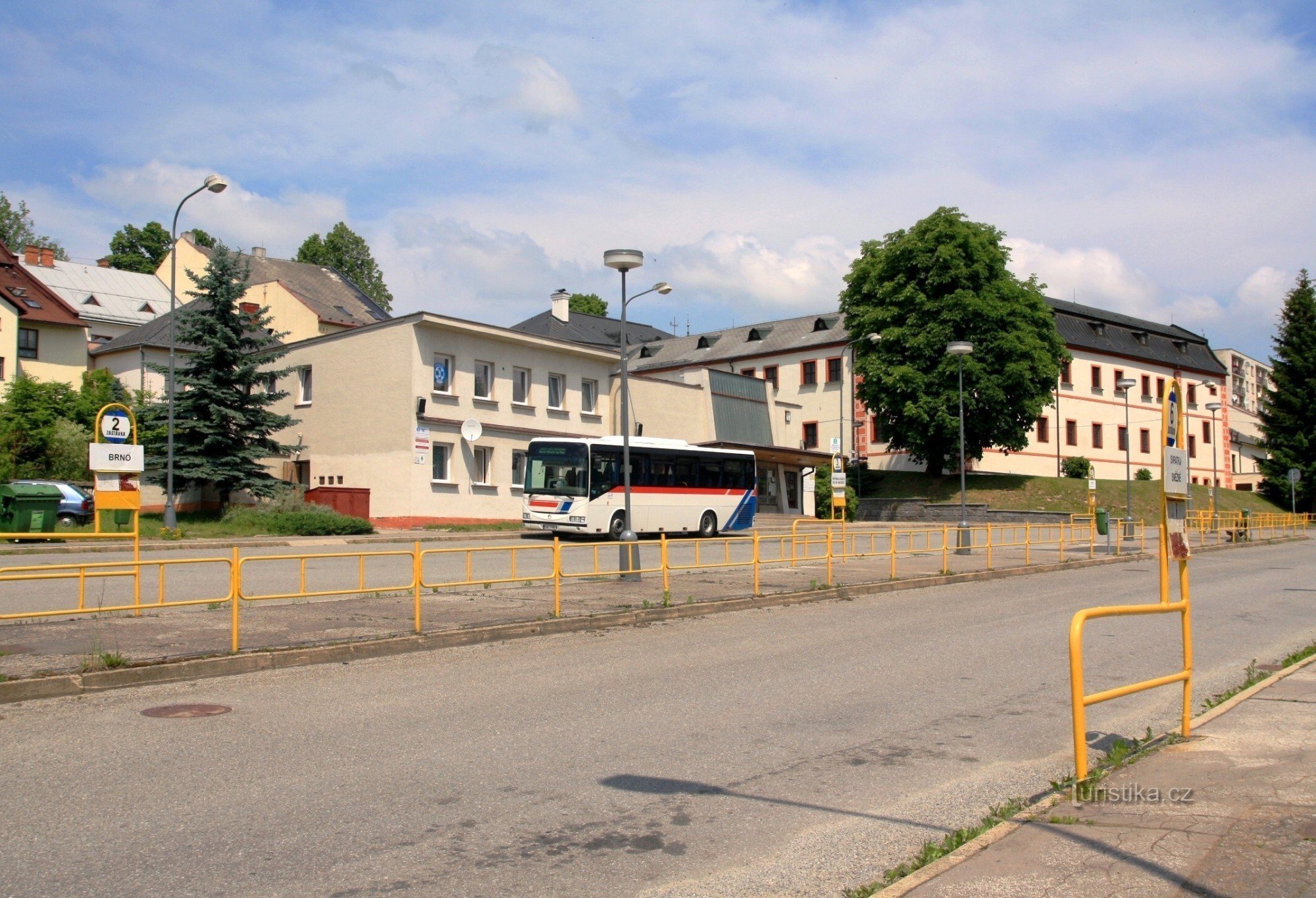 Nové Město na Moravě - bus station