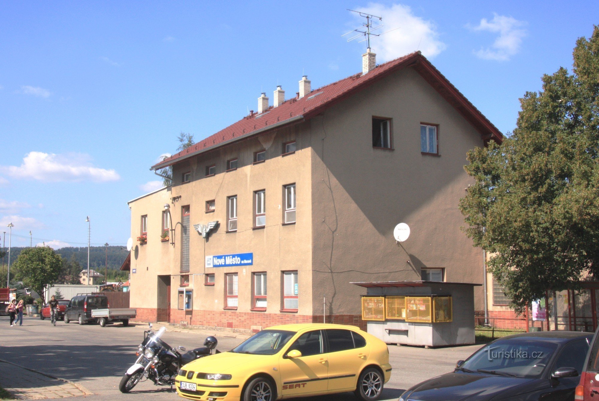 Nové Město na Moravě - Bahnhof