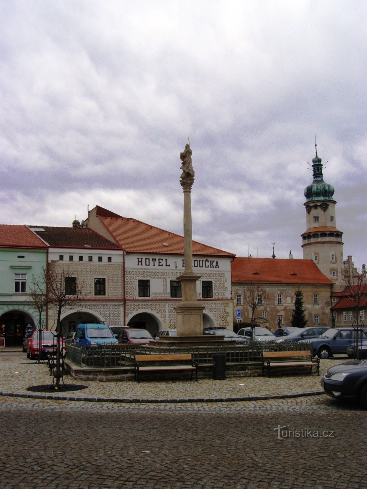 Nové Město nad Metují - coloana mariană