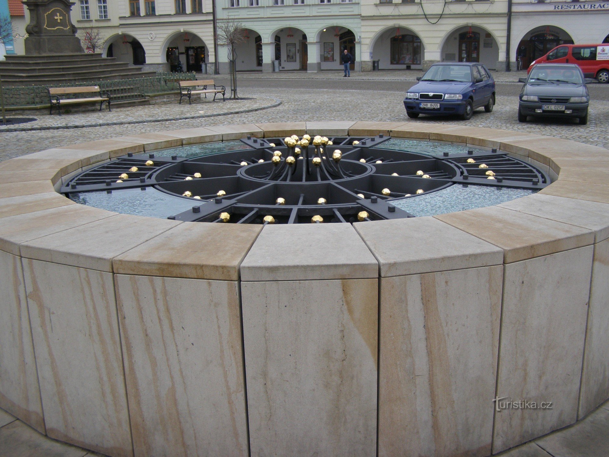 Nové Město nad Metují - "izpostavljen" vodnjak