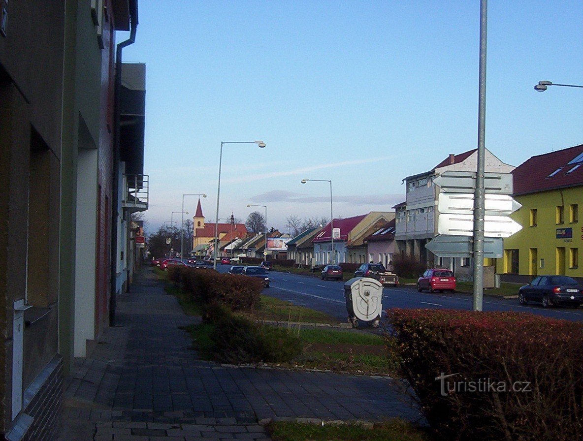 Strada Nové Sady-Dolní Novosadská-Foto: Ulrych Mir.