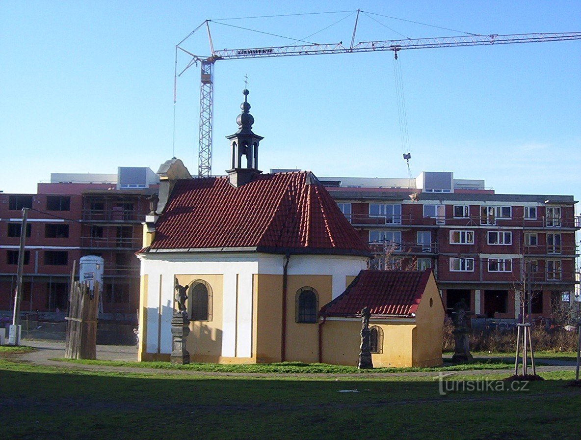 Nové Sady-sur-capilla de la Inmaculada Concepción de la Virgen María de 1773-Foto: Ulrych Mir.