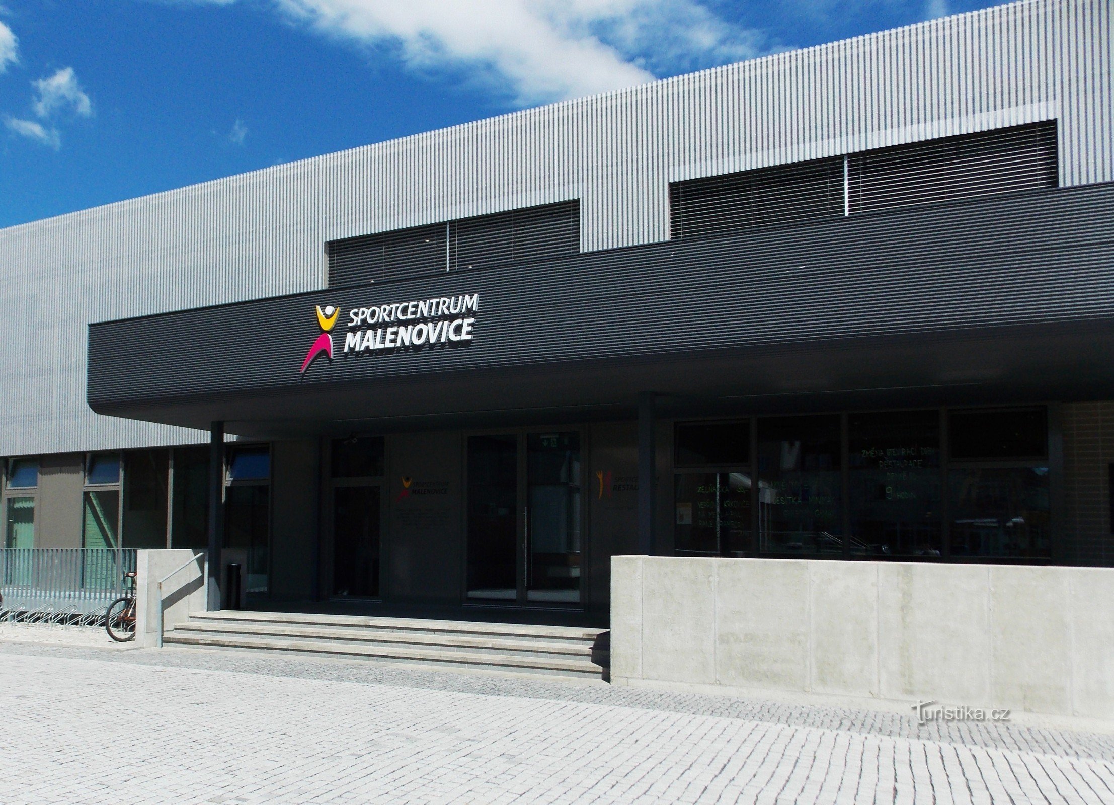 New Sports Center with restaurant in Malenovice near Zlín