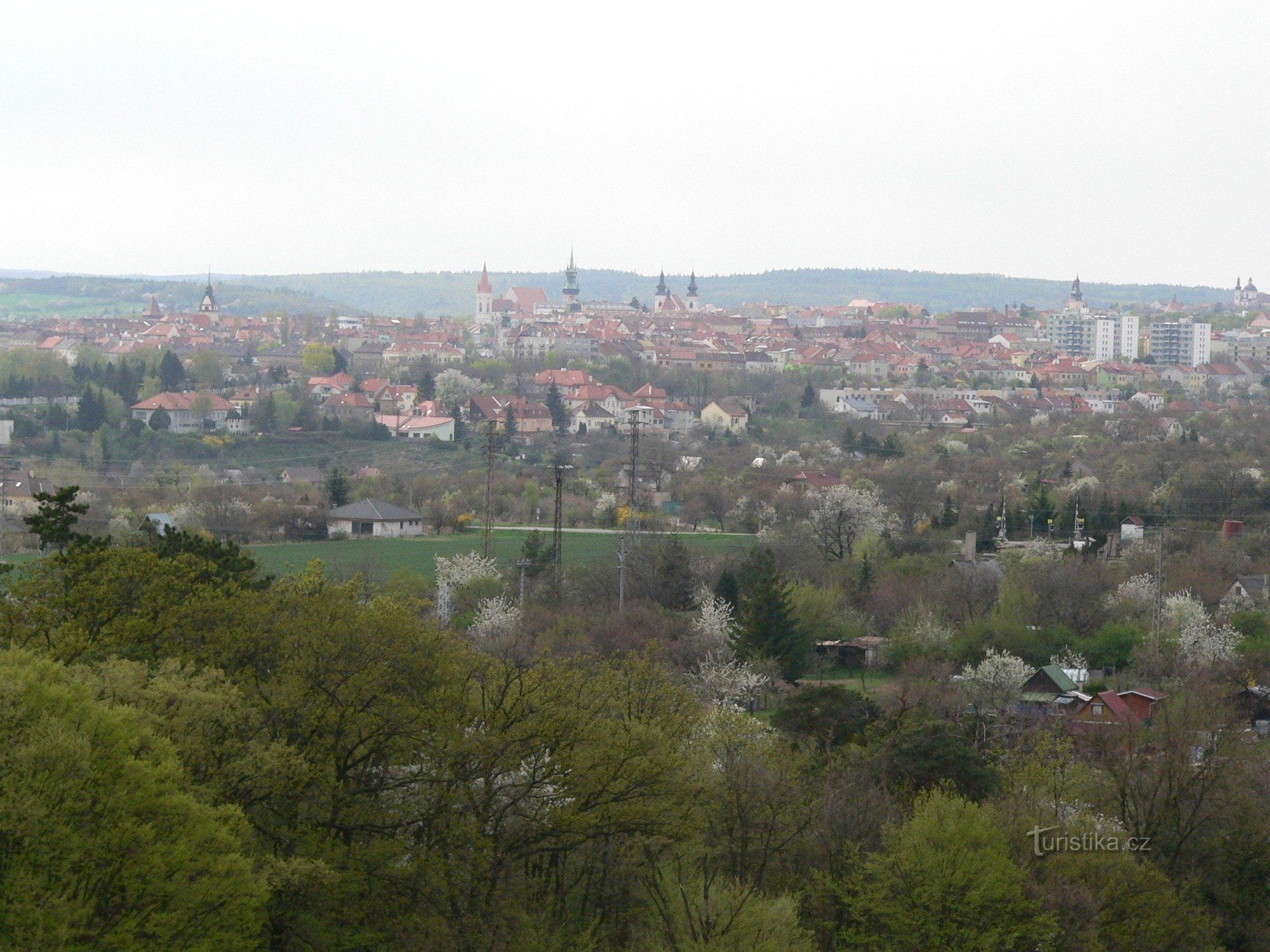 Um novo ponto de observação na colina Hájek em Znojmo.