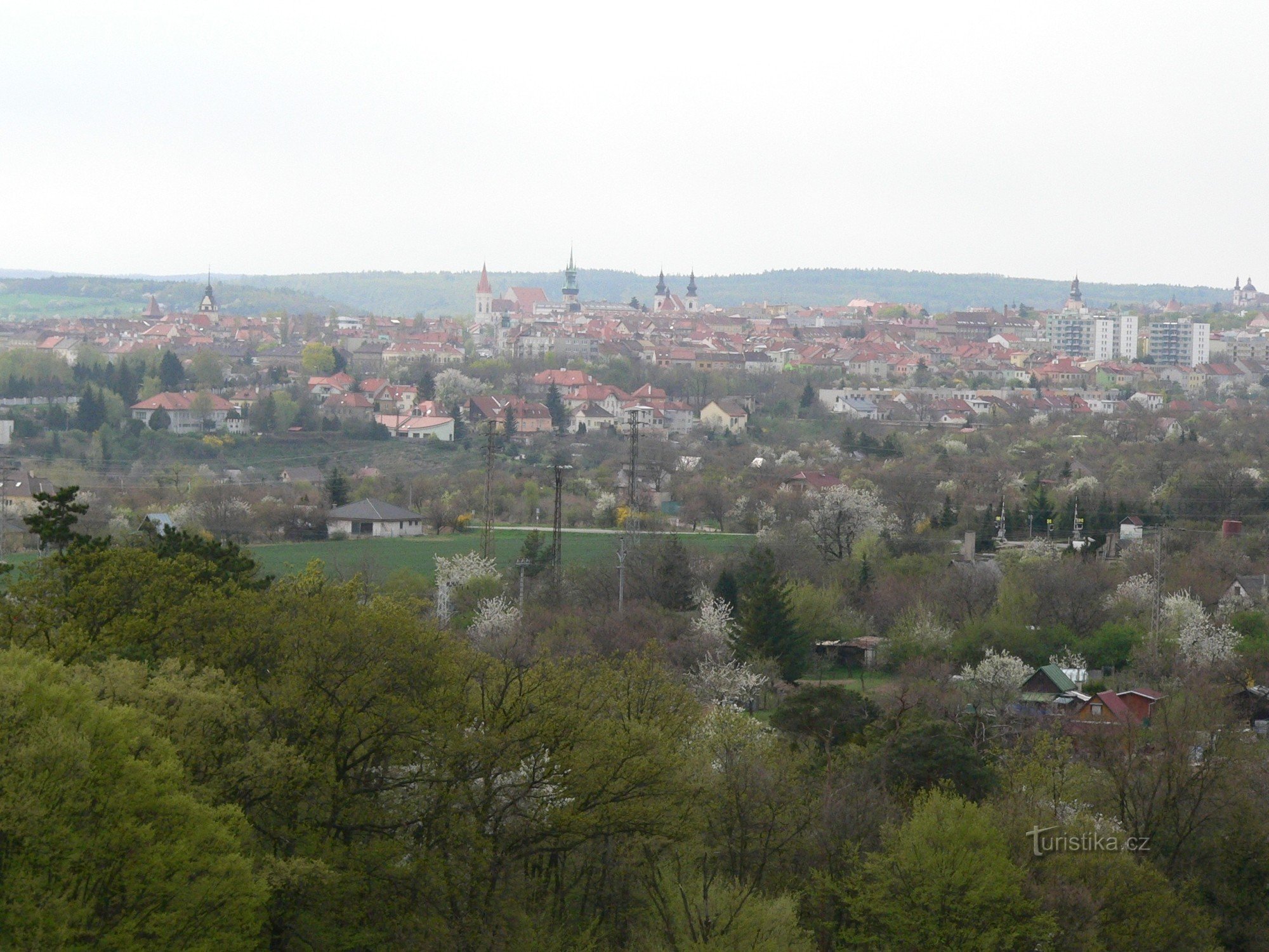 Novi vidikovac na brdu Hájek u Znojmu.