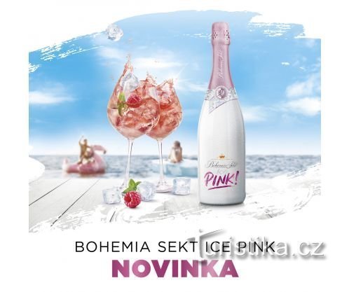 Novi Bohemia Sekt Ice PiNK bo poletju dodal piko na i