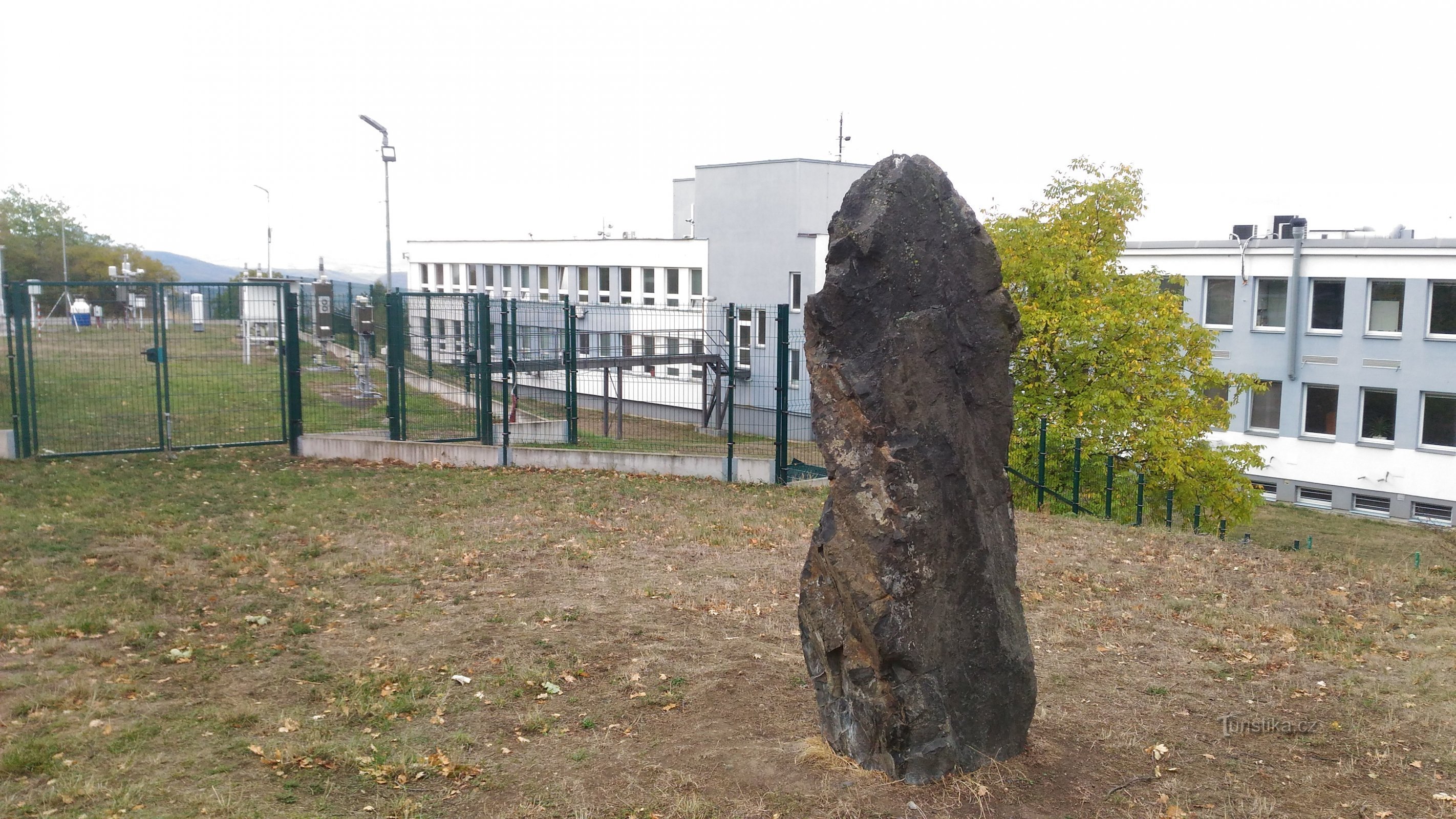 Menhir moderno en Ústí nad Labem.