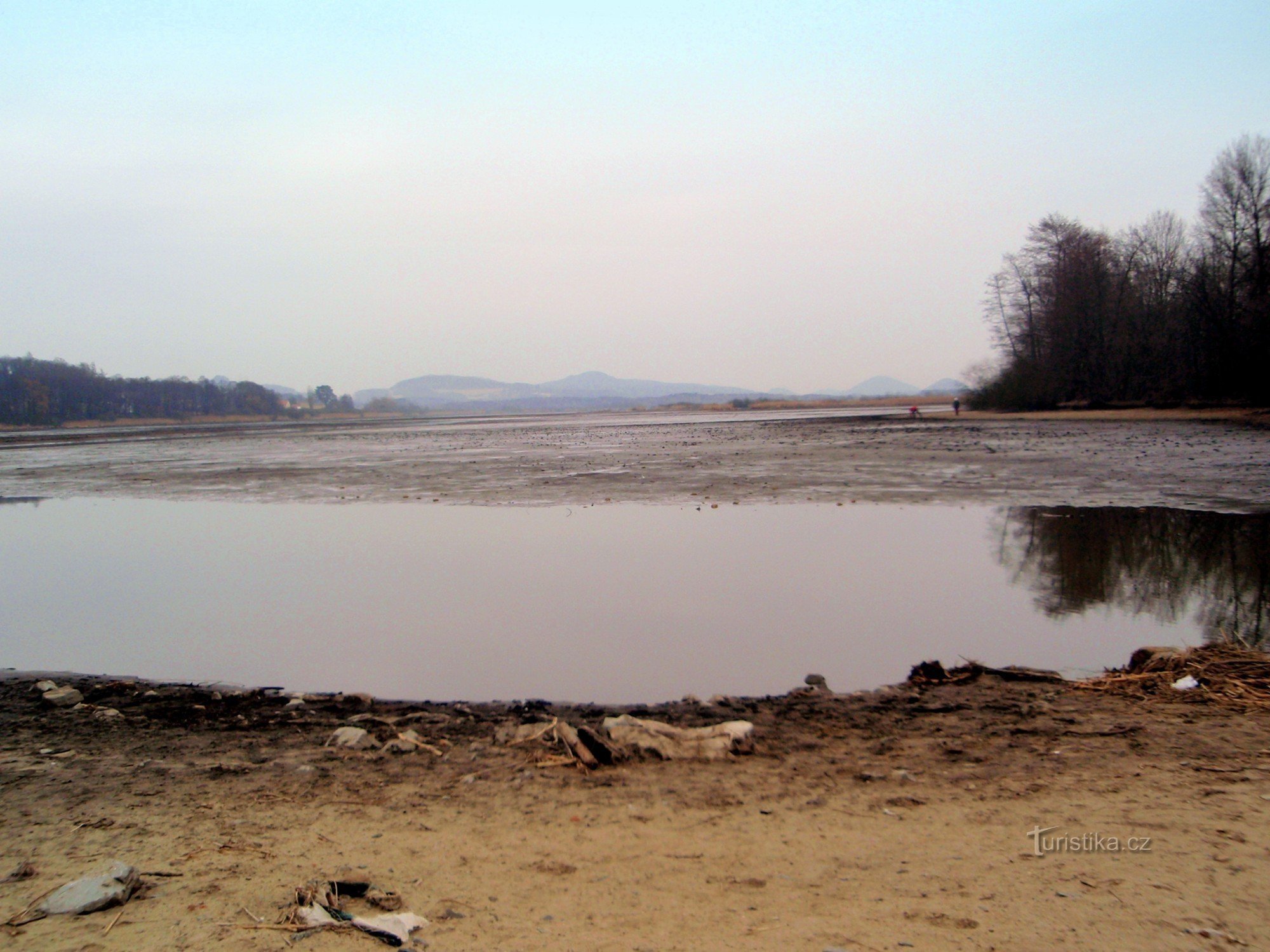 L'étang de Novozámecký aujourd'hui