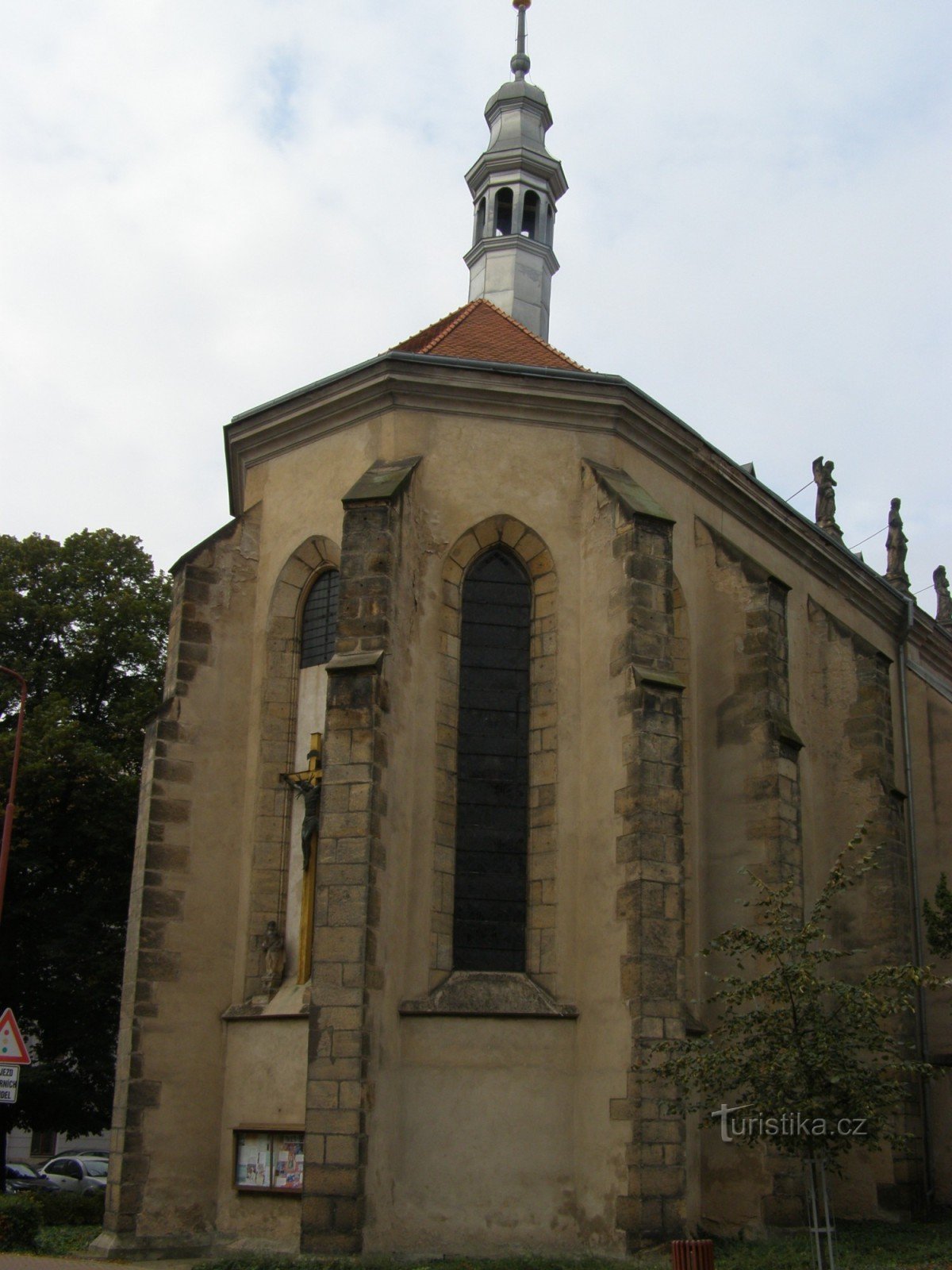 Nový Bydžov - kyrkan St. Lawrence