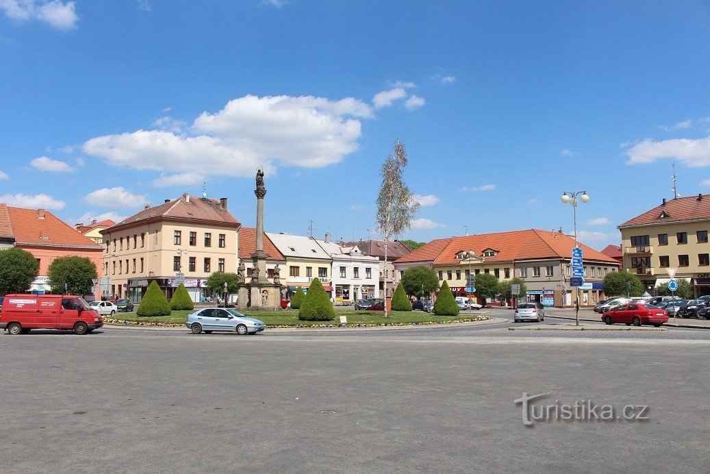 Nový Bydžov, TG Masaryk square