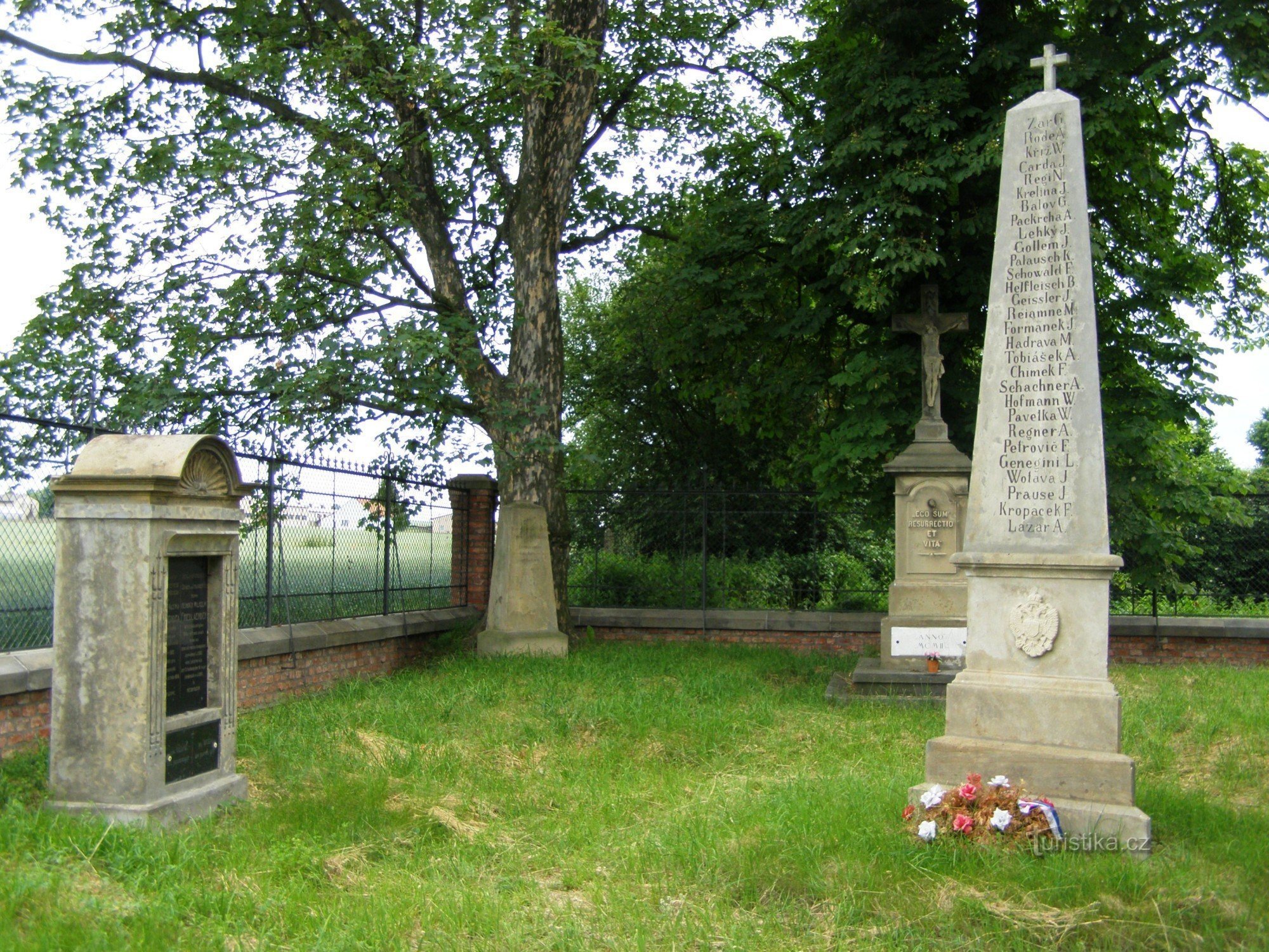 Nový Bydžov - cementerio militar de la batalla de 1866