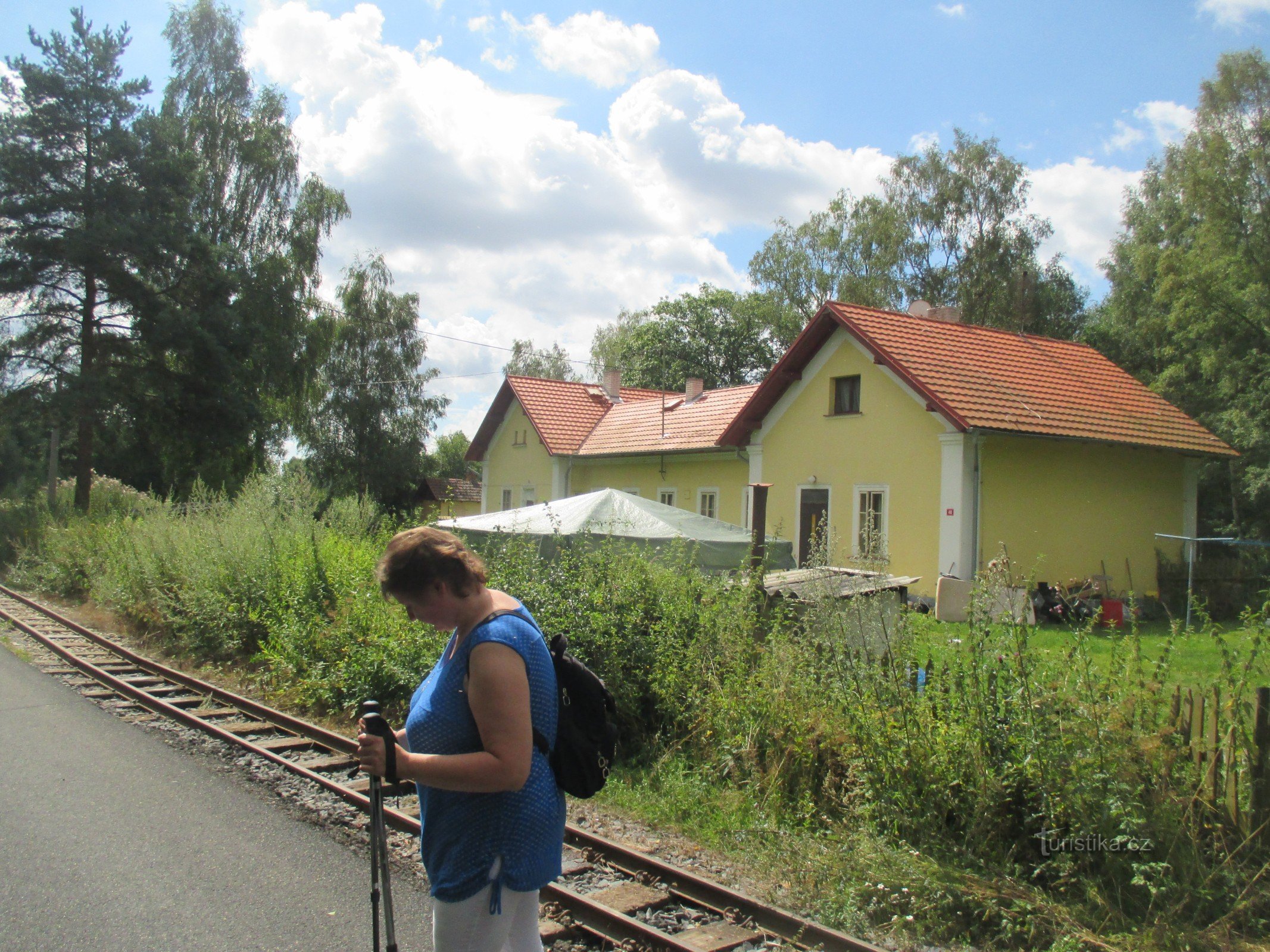 Nový Drahov - Bahnhof