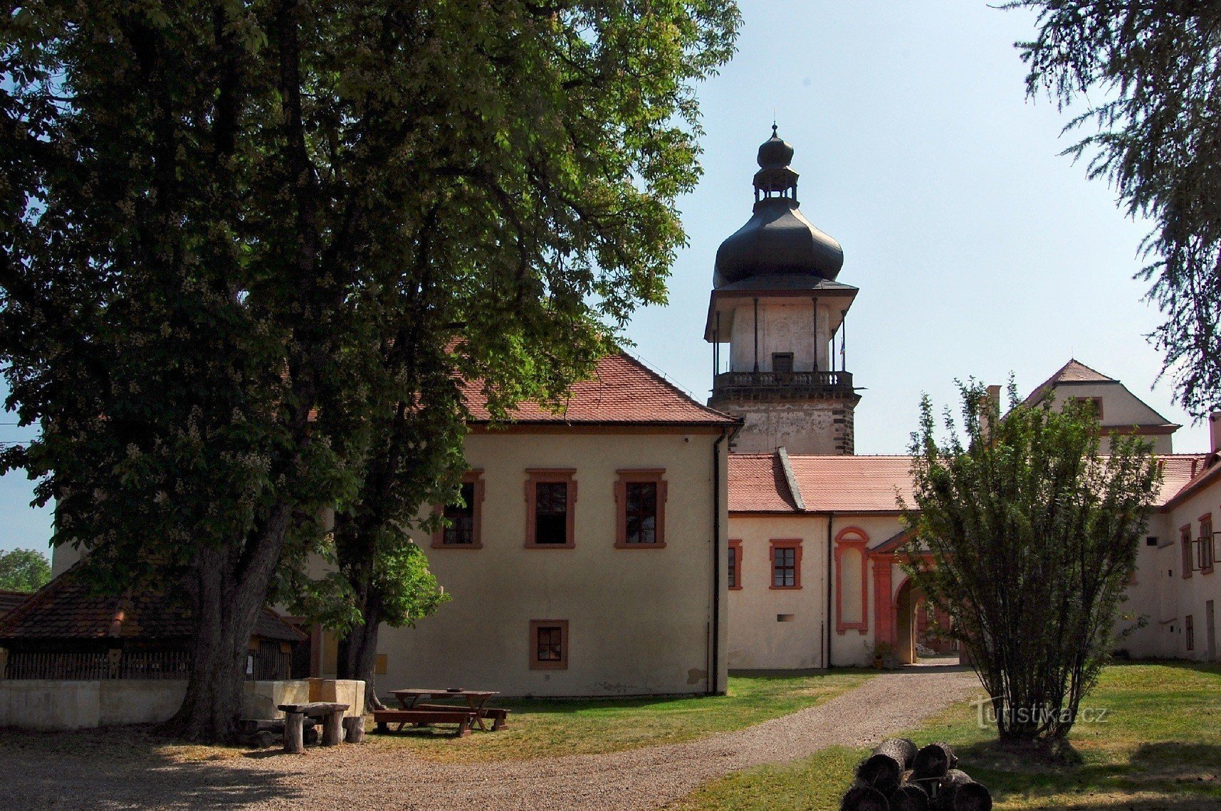 Nouveau château près de Jimlín