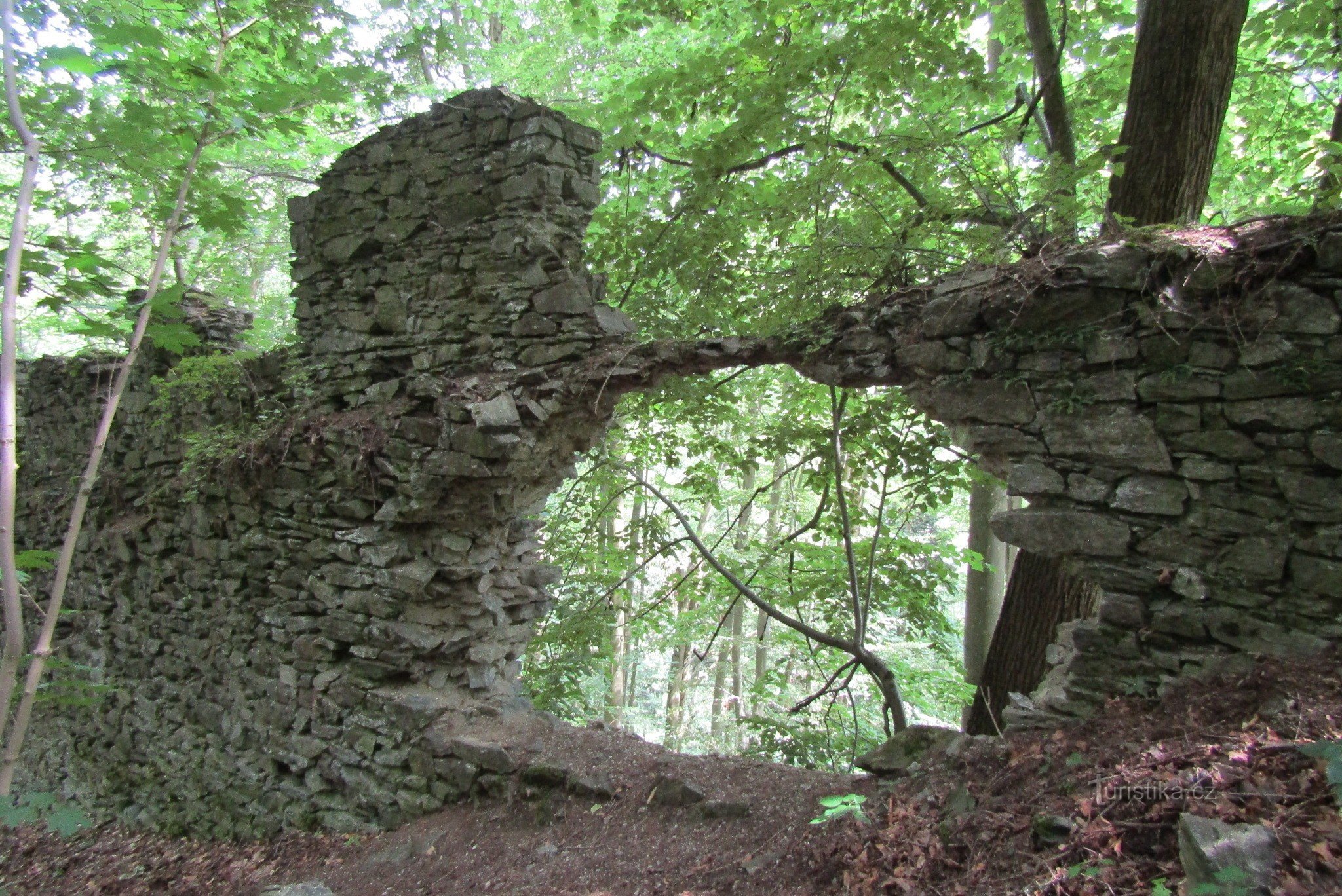 Nytt slott nära Kopřivná