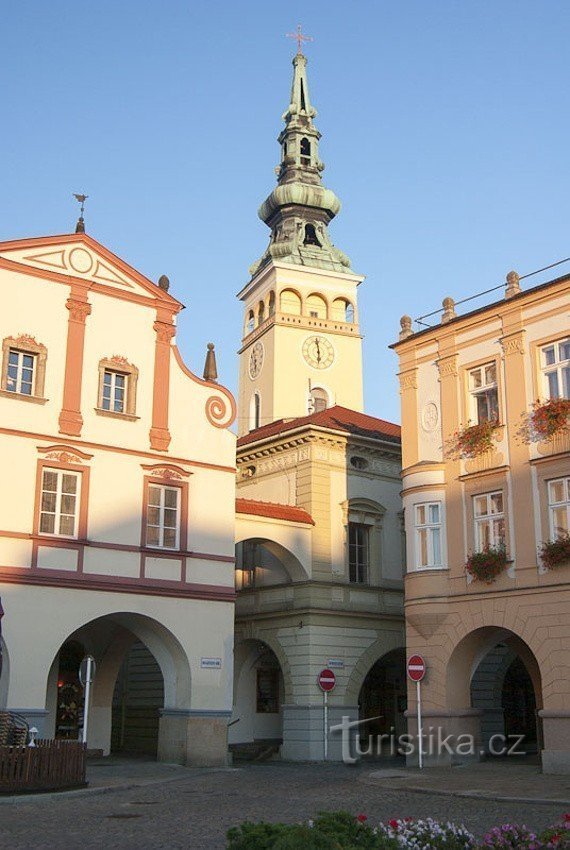 Nový Jičín - église paroissiale de l'Assomption de la Vierge Marie