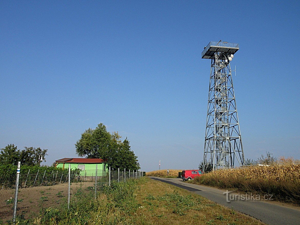 Nový Poddvorov - udsigtstårn Na Podluží