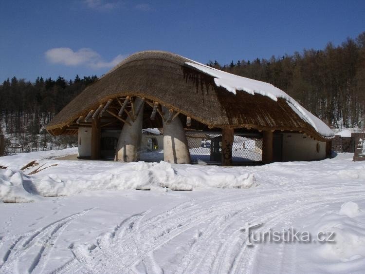 The new entrance building of Jihlavské ZOO