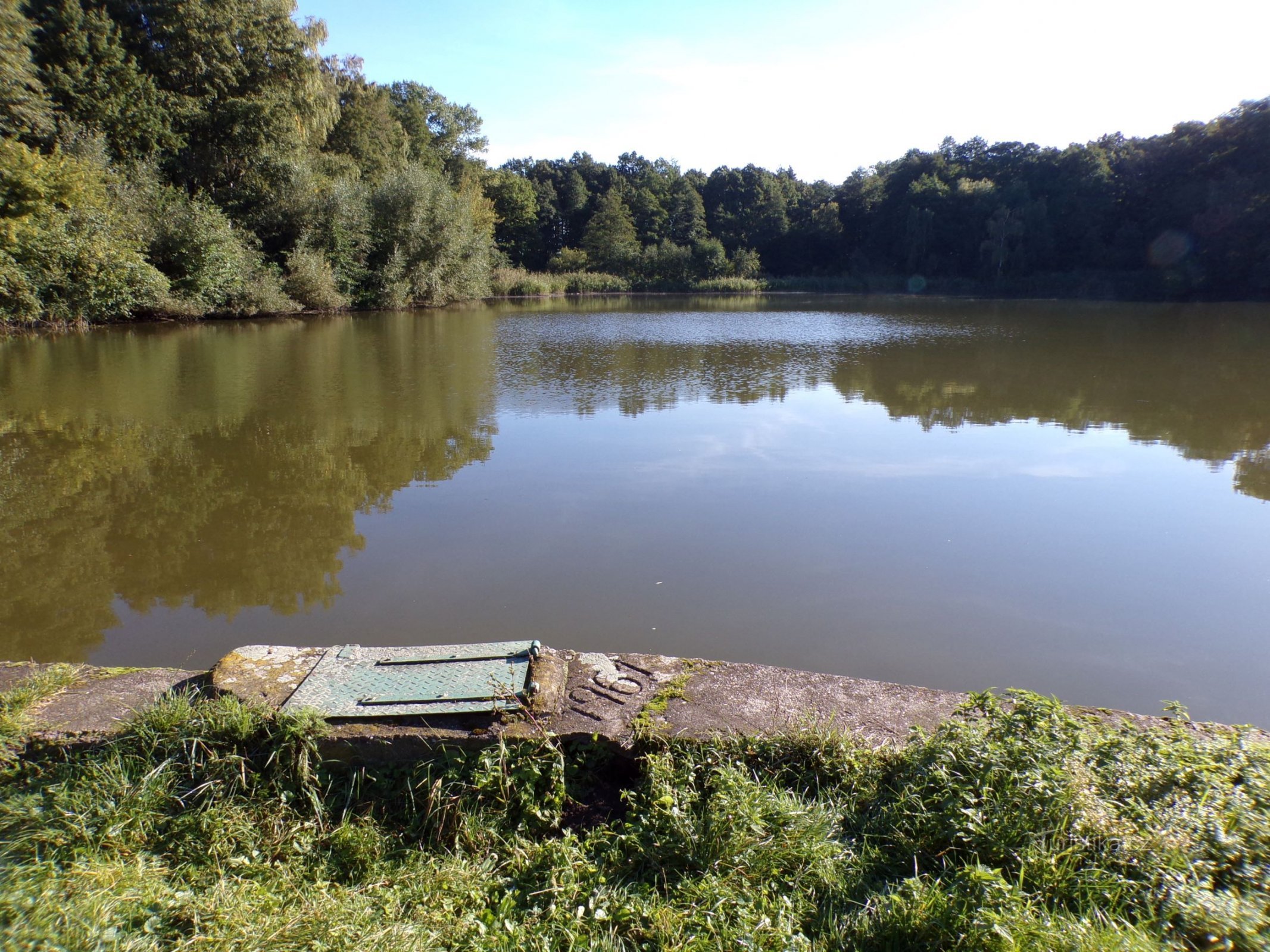 Nový Zábranský-vijver (Bohdaneč Spa, 2.10.2021 oktober XNUMX)