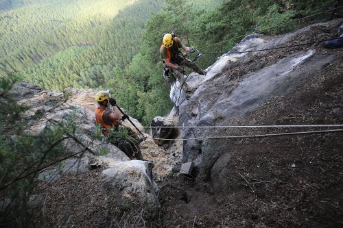 Parco Nazionale České Švýcarsko - un paradiso per gli arrampicatori