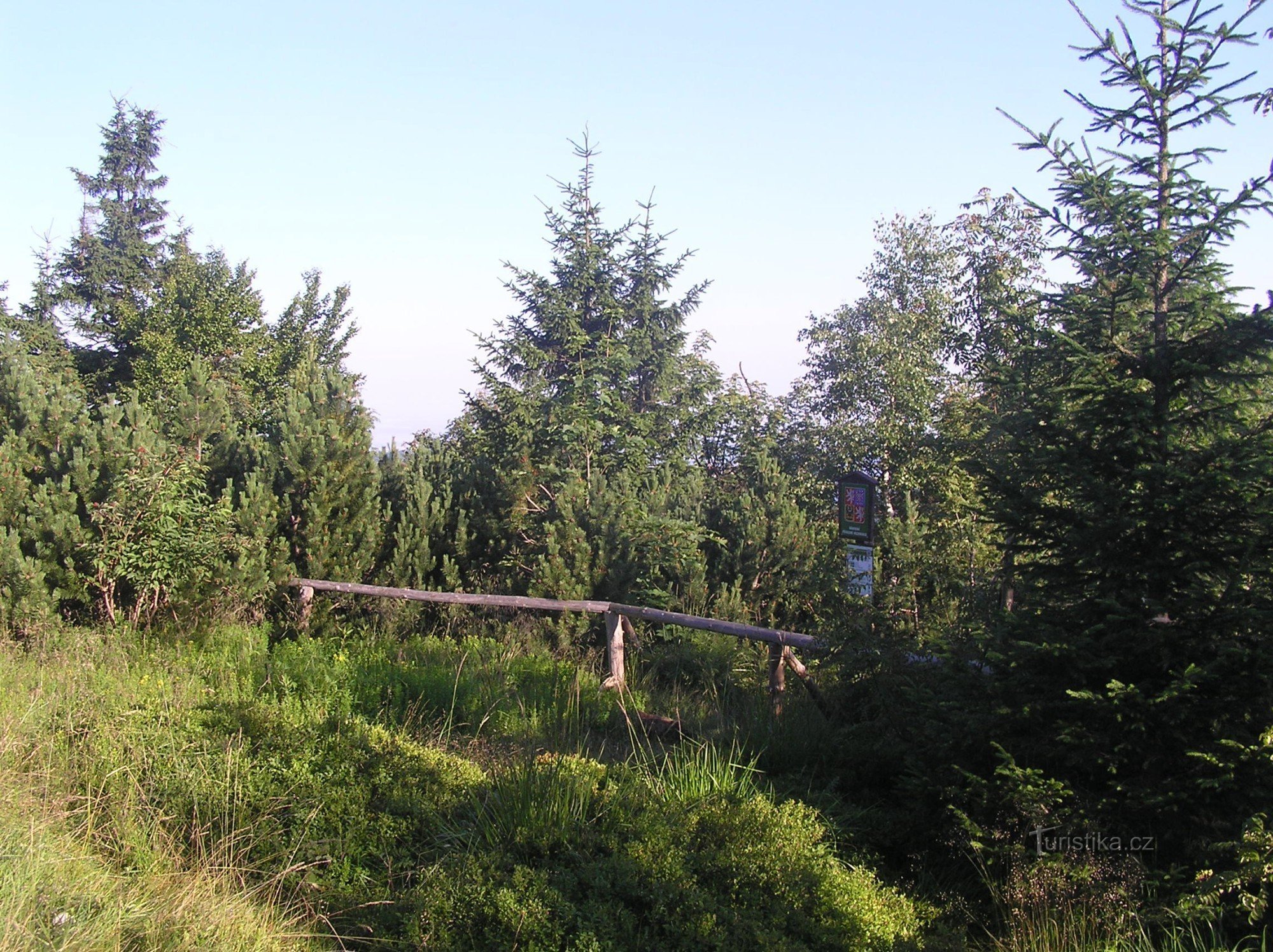 NPR Radhošť - Rand des Naturschutzgebietes unterhalb der Kapelle auf dem Radhošť