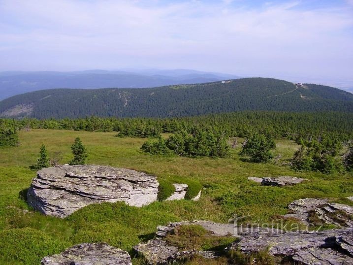 NPR Šerák - Keprník - θέα από το Keprník στο Šerák