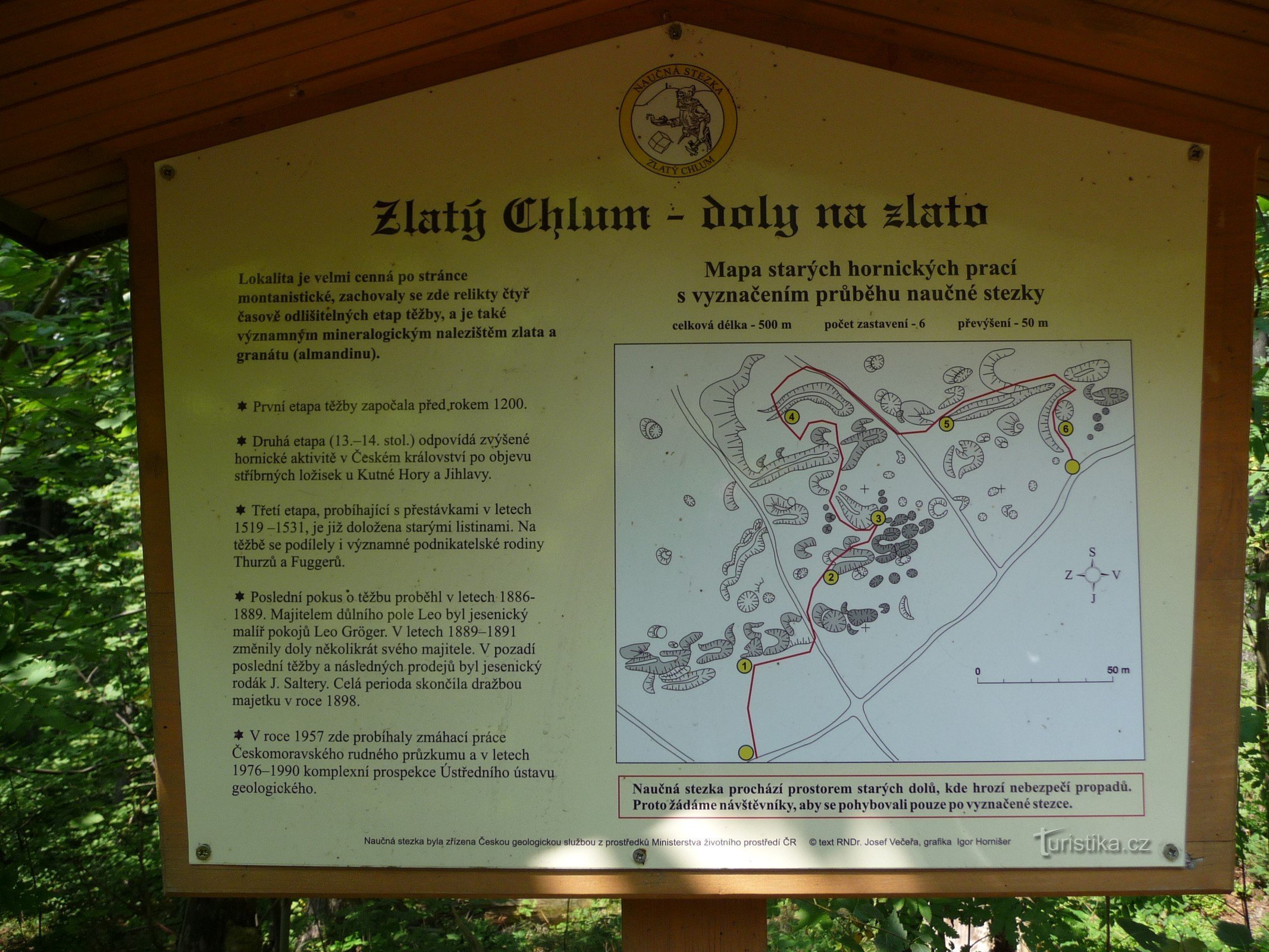 NS Zlatý chlum - Doly nad zlatom