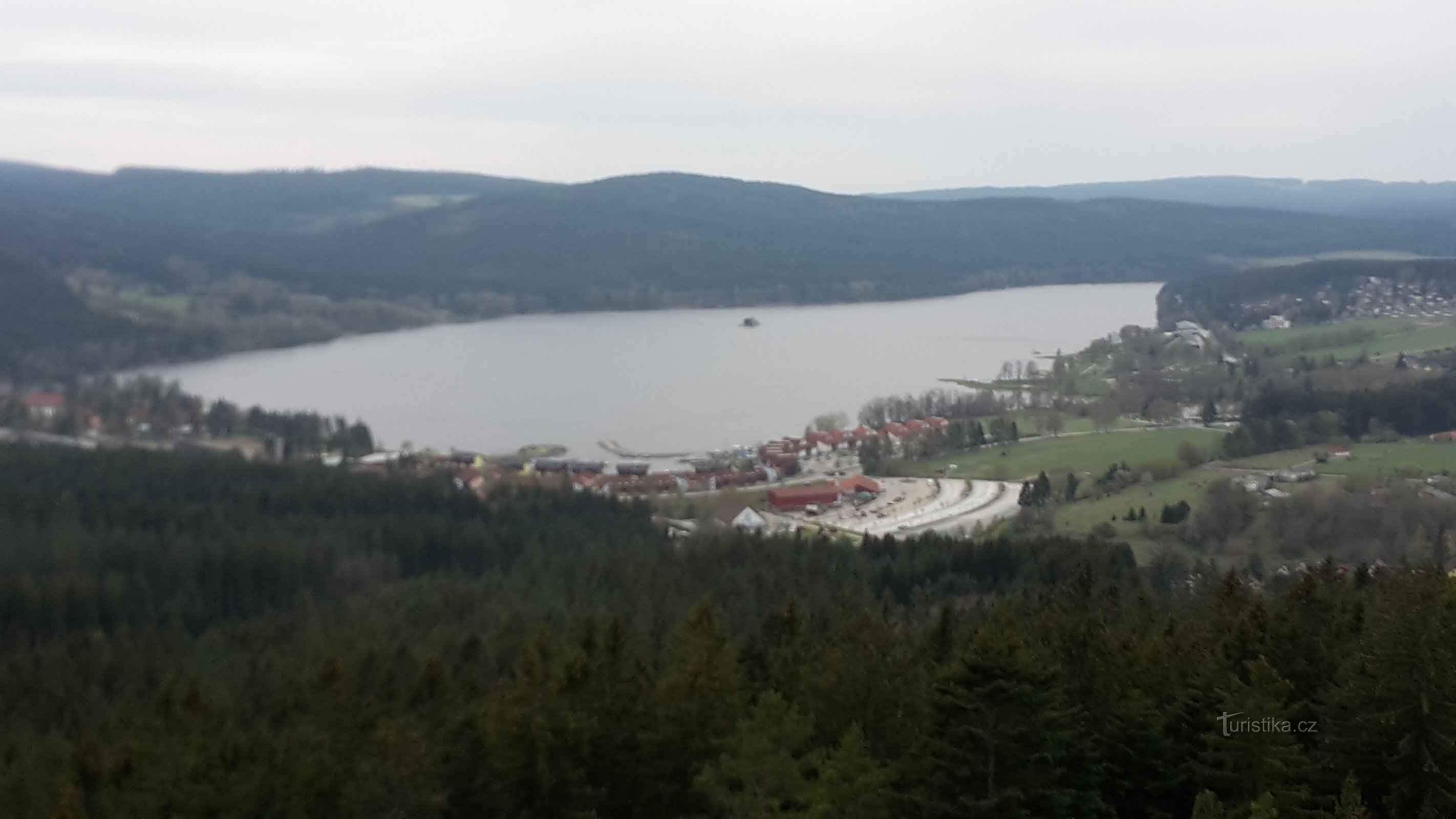 40 meter over Šumava