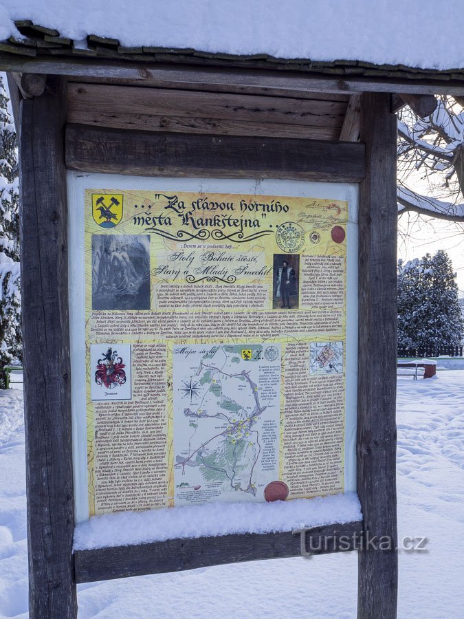 Über den Bergbau in Hankštejn