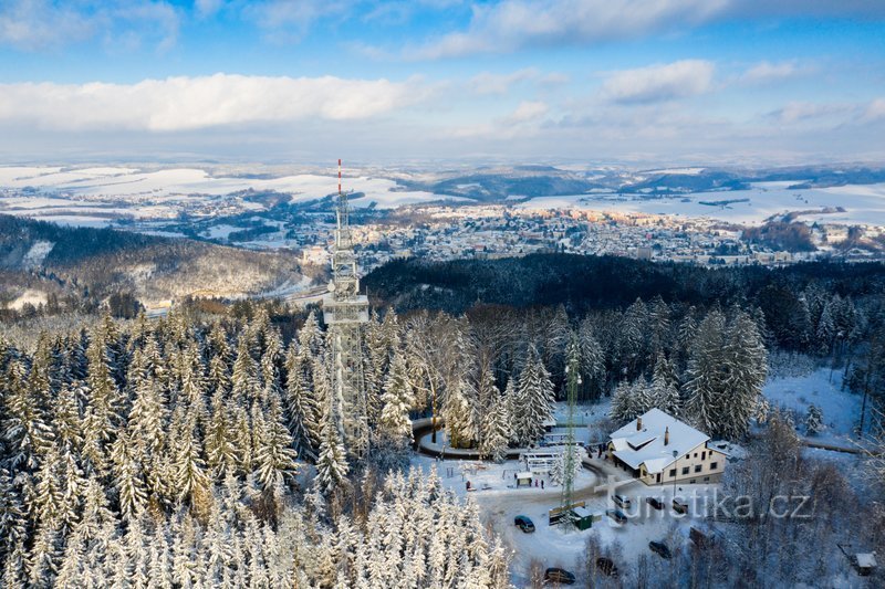 O oază de calm în centrul aglomerat al orașului Ústí nad Orlicí