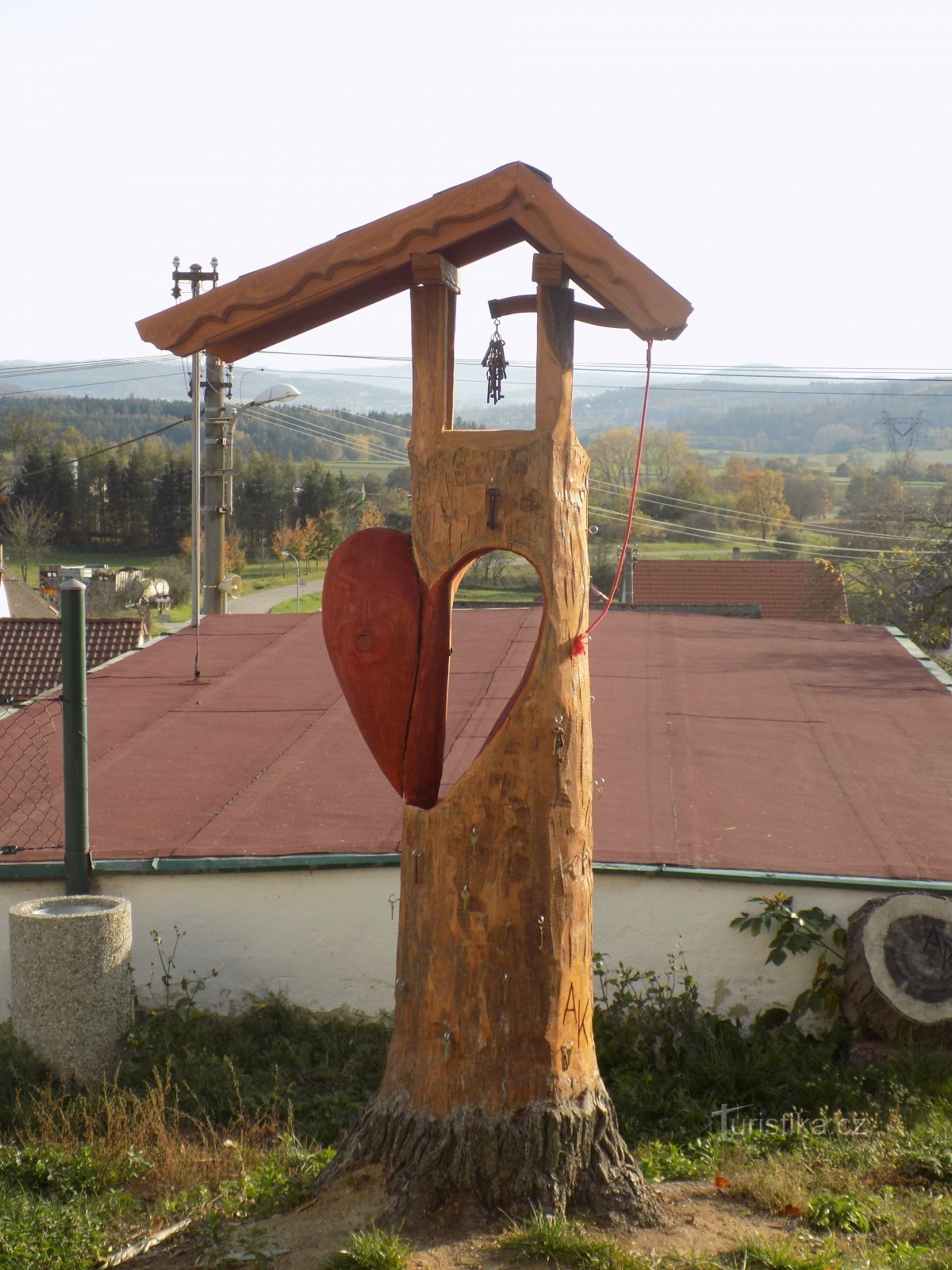 občané mohou na klíčnici pověsit své nepotřebné klíče