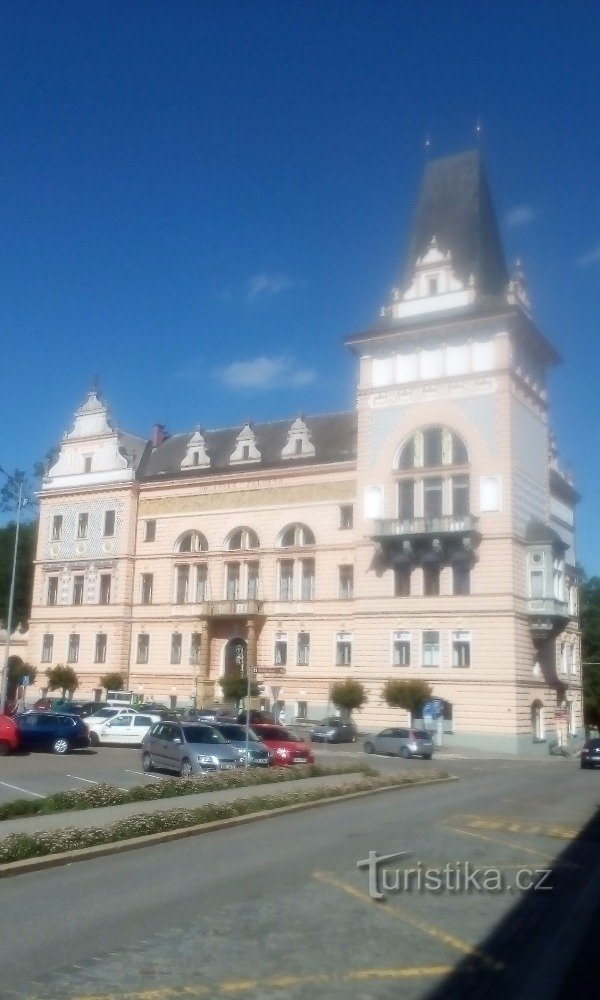 Civic credit union in Přelouč