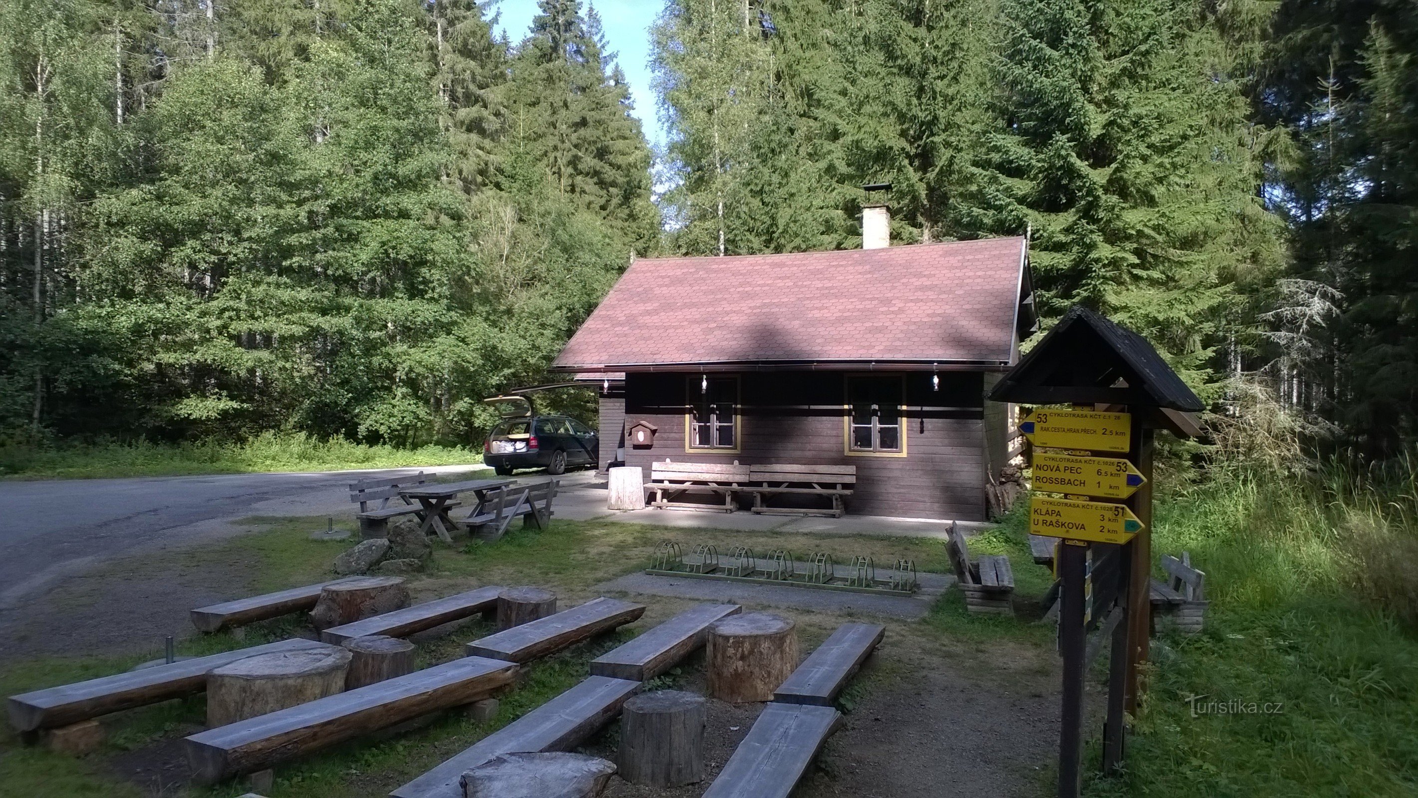 Refreshments at Říjišti.