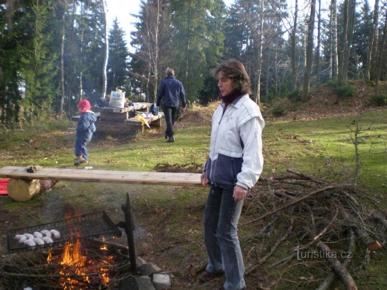 Forfriskning på Studené vrch