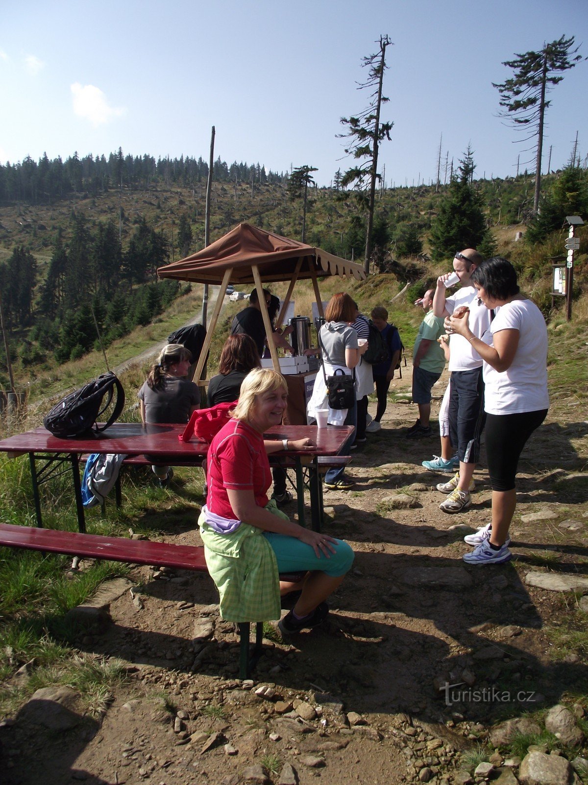 refreshment station Pod Ludmilou