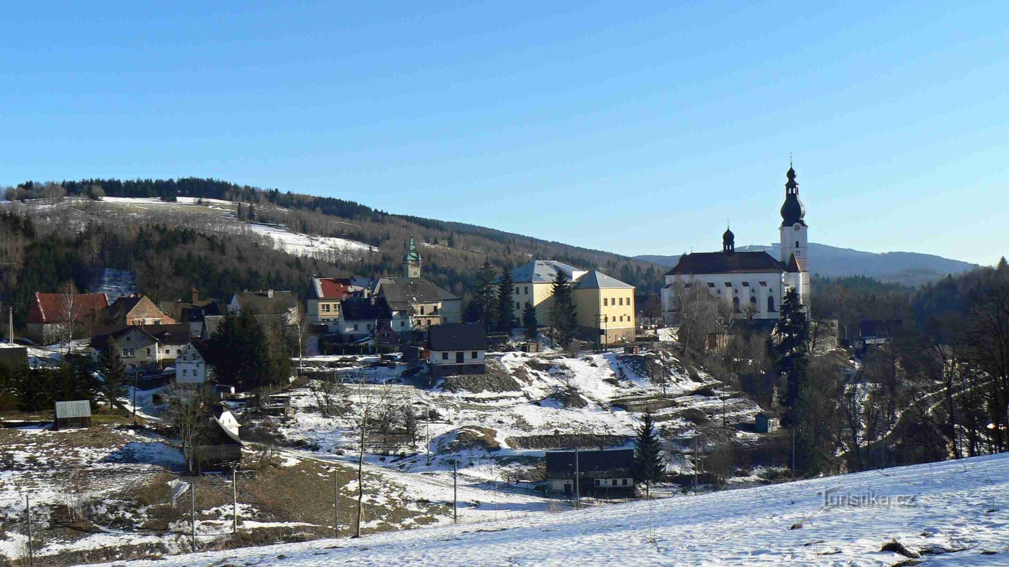 landsbyen Branná - Jeseníky