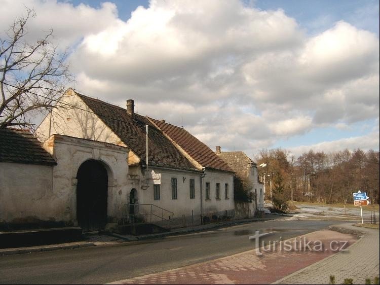 Le village de Dýšina