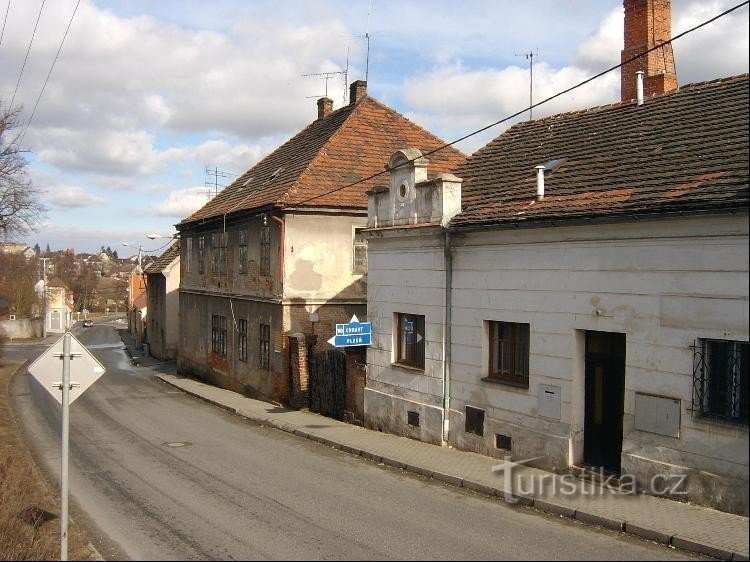 Le village de Dýšina