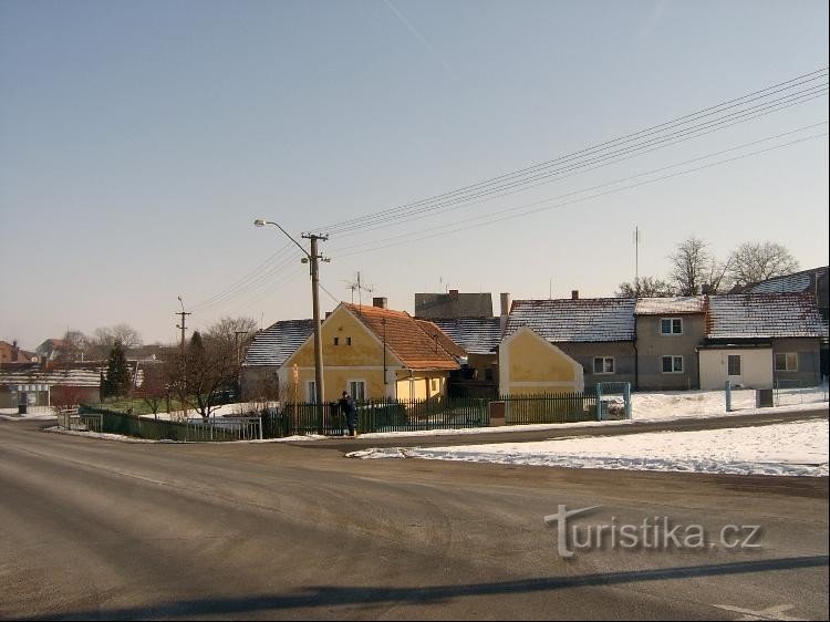 Das Dorf Hadačka