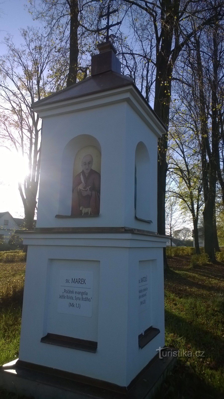 Das Dorf Jiřice bei Humpolka.