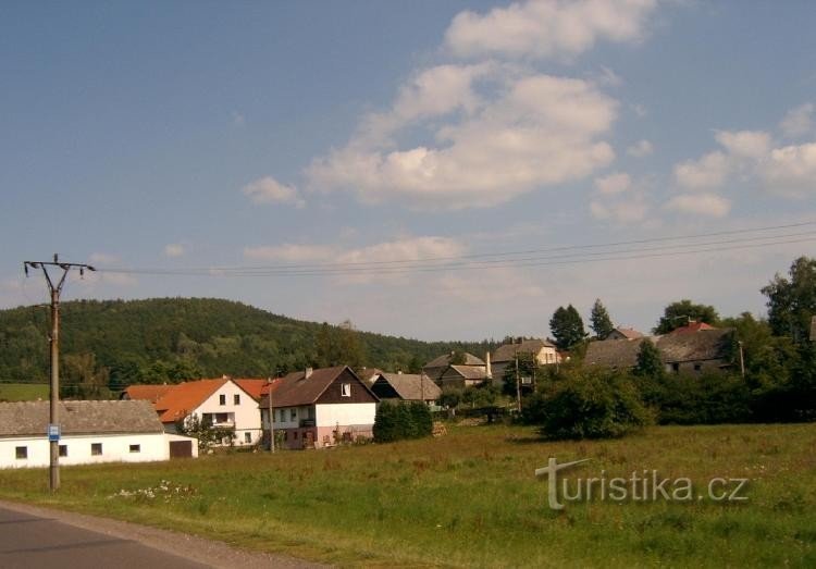 Aldeia: vista da vila a oeste