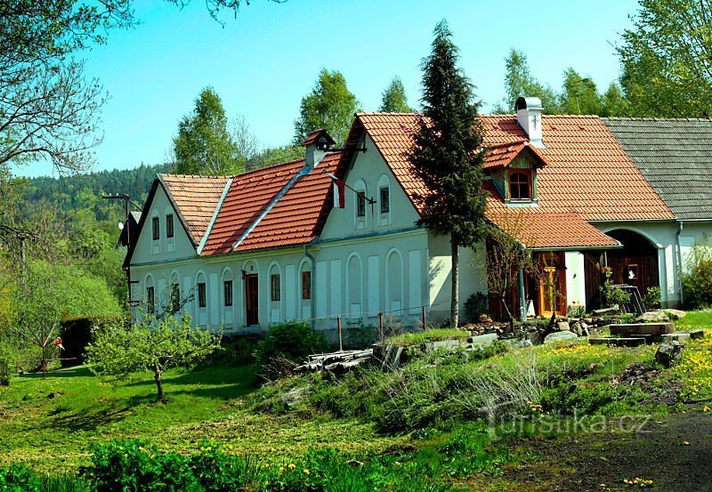 Het dorp Šejby (Scheiben)