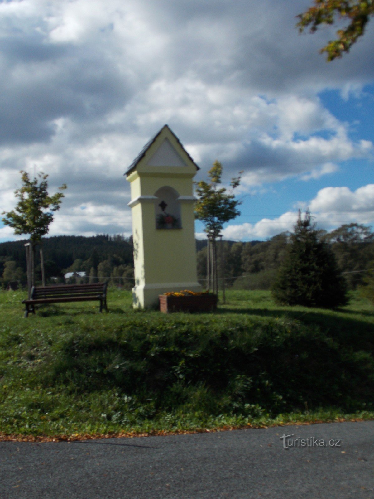 El pueblo de Valšov en Nízké Jeseník