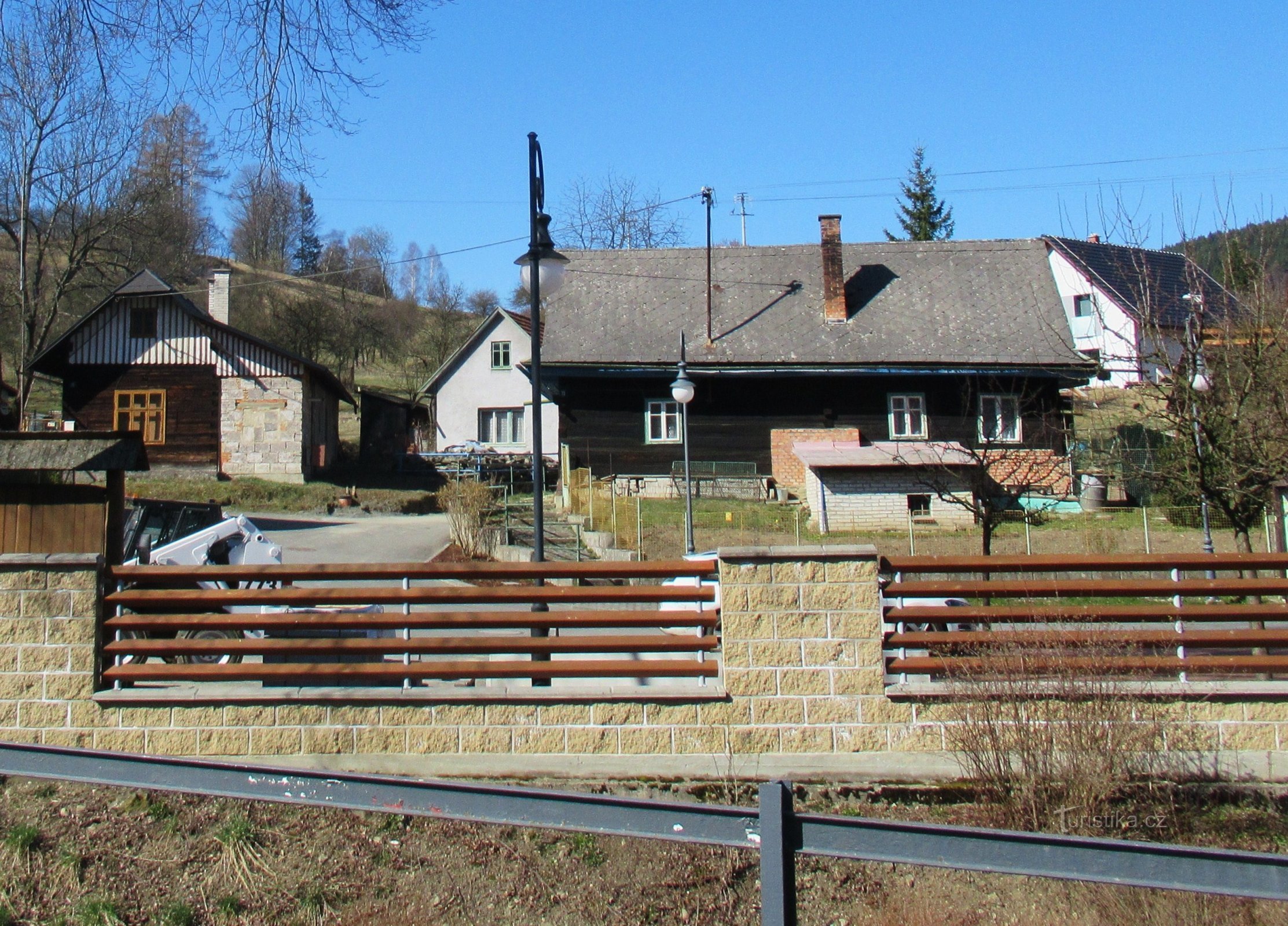 The village of Zděchov in Wallachia