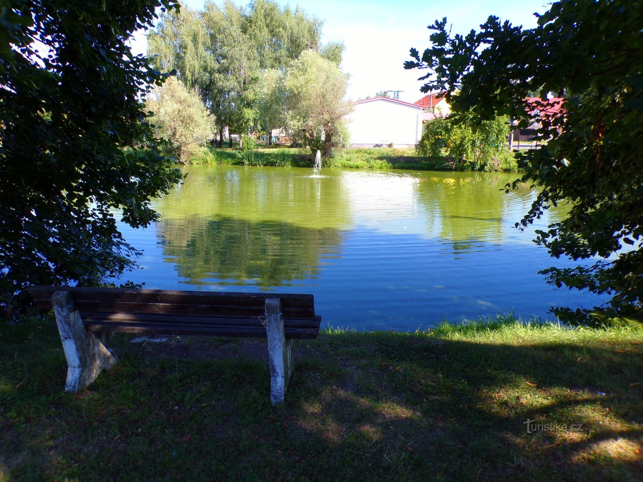 Obecní rybníček (Skalička, 4.8.2022)
